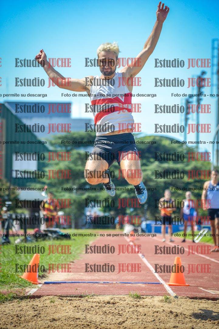 Fotos del salto en largo de varones - decatlón 2