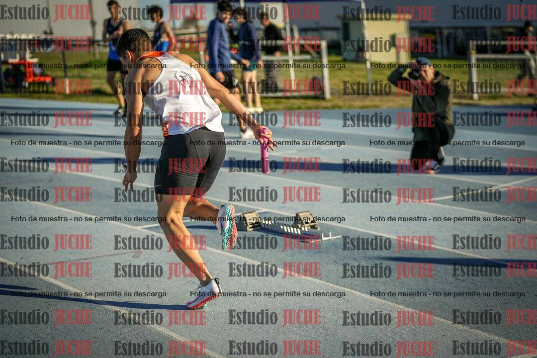 Fotos de las Postas 4x100 m de varones