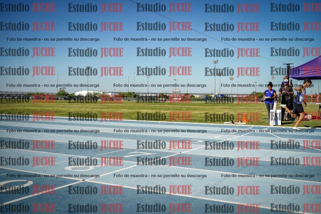 Fotos de los 400 m llanos de varones