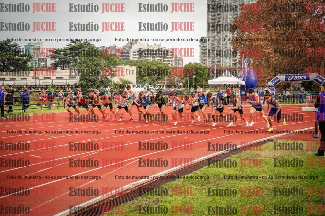 Fotos de los 1500 m llanos de varones