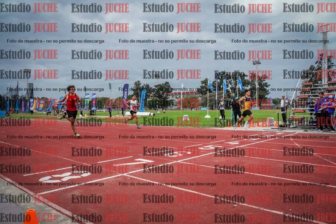 Fotos de los 400 m llanos de varones - decatlón 5