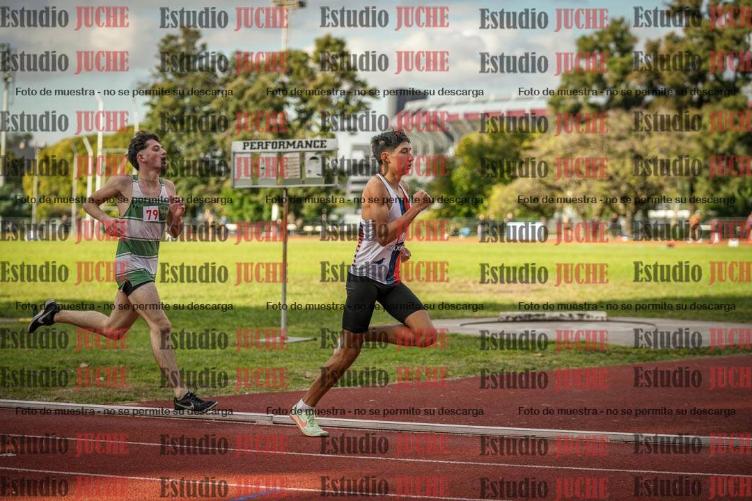 Fotos de los 1500 m llanos de varones