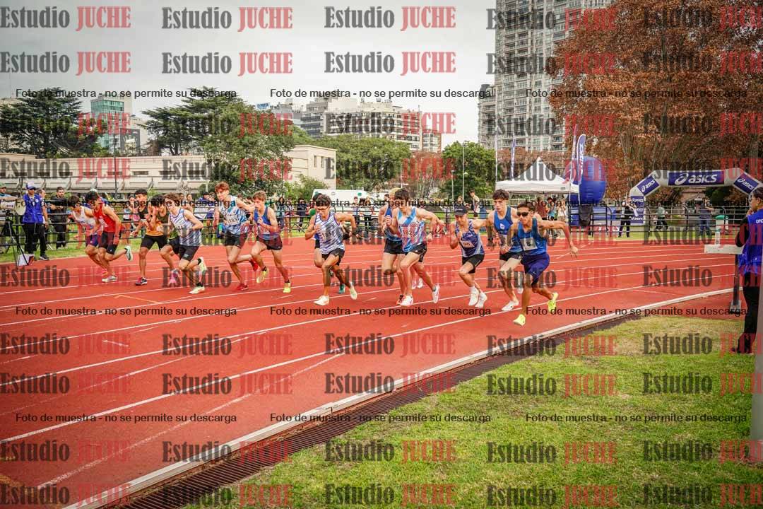 Fotos de los 1500 m llanos de varones
