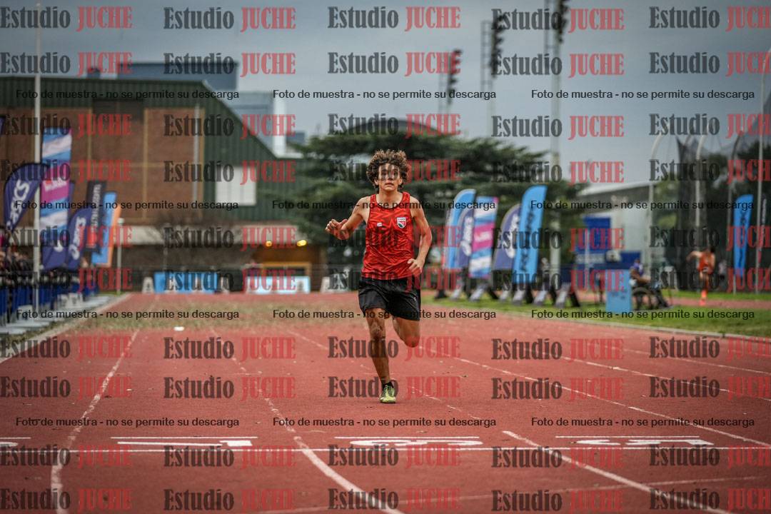 Fotos de los 400 m llanos de varones - decatlón 5