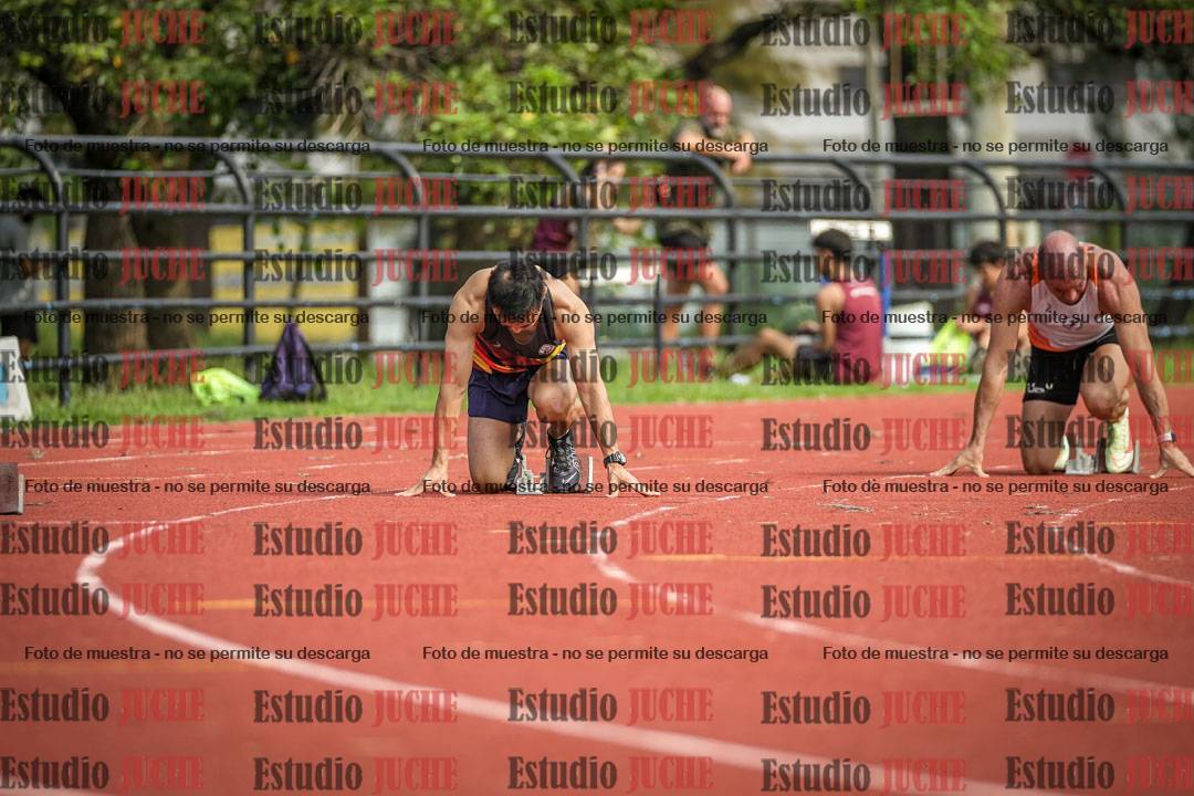 Fotos de los 200 m llanos de varones