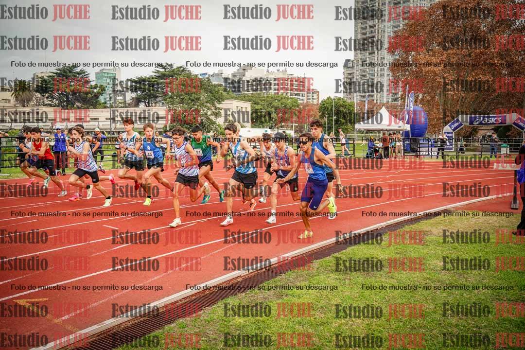 Fotos de los 1500 m llanos de varones