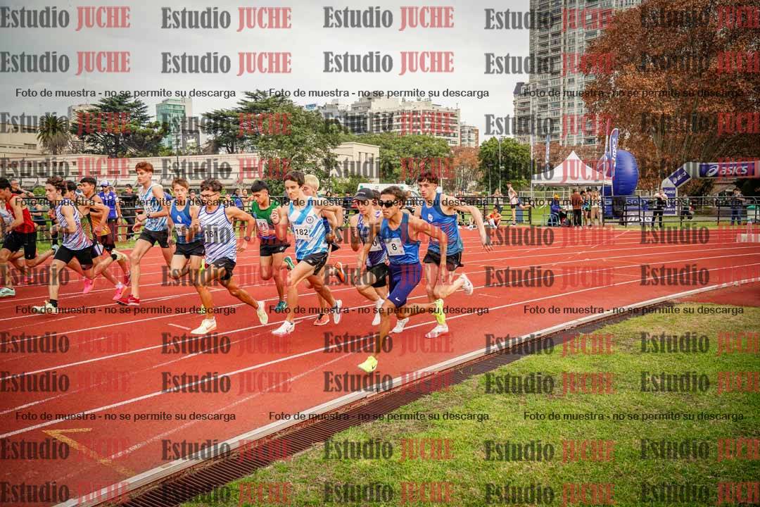 Fotos de los 1500 m llanos de varones