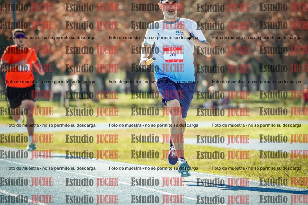 Fotos durante los relevos