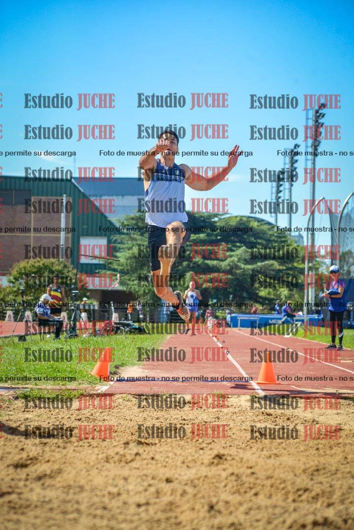 Fotos del salto en largo de varones - decatlón 2