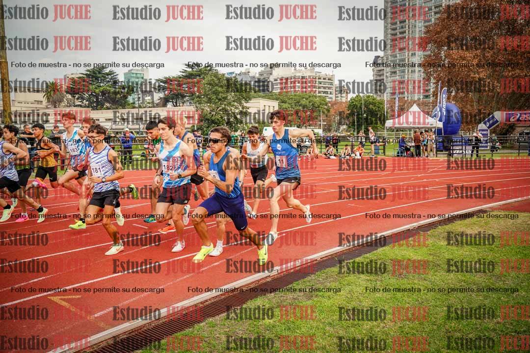 Fotos de los 1500 m llanos de varones