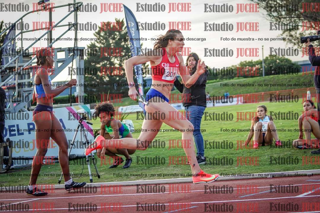 Fotos de los relevos 4x400 m de mujeres
