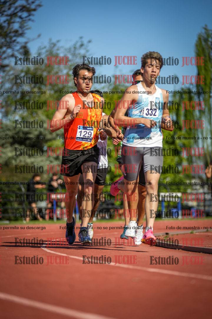 Fotos de los 5000 m llanos de varones