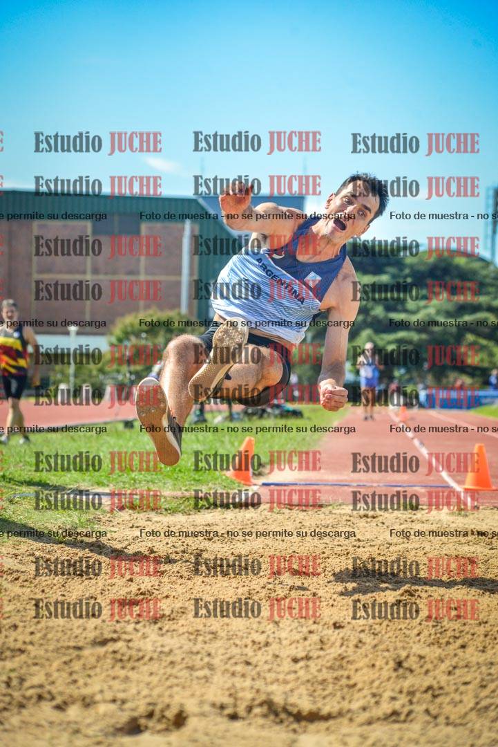 Fotos del salto en largo de varones - decatlón 2