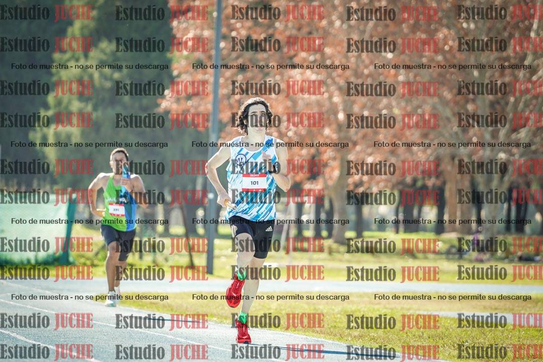 Fotos durante los relevos
