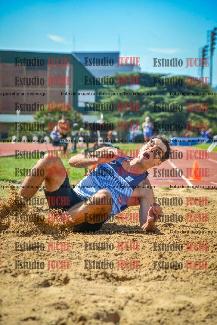 Fotos del salto en largo de varones - decatlón 2