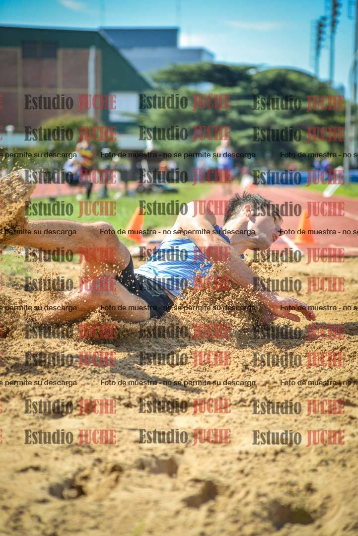 Fotos del salto en largo de varones - decatlón 2