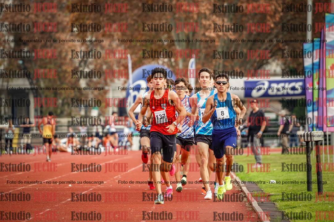 Fotos de los 1500 m llanos de varones