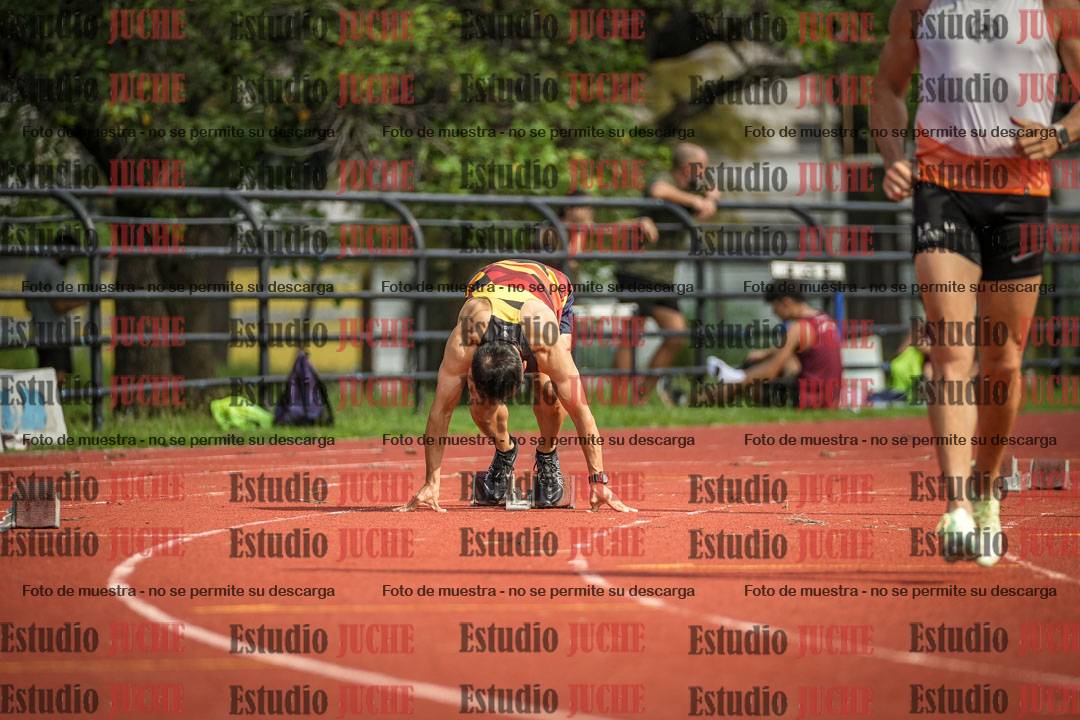 Fotos de los 200 m llanos de varones