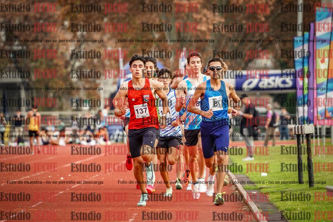 Fotos de los 1500 m llanos de varones