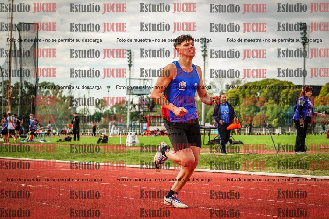Fotos de los 400 m llanos de varones