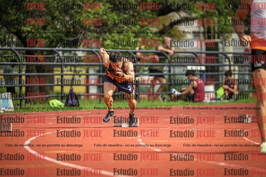 Fotos de los 200 m llanos de varones