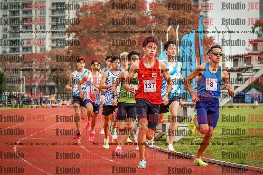 Fotos de los 1500 m llanos de varones