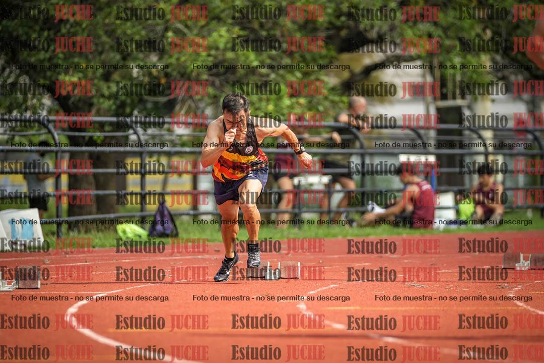 Fotos de los 200 m llanos de varones
