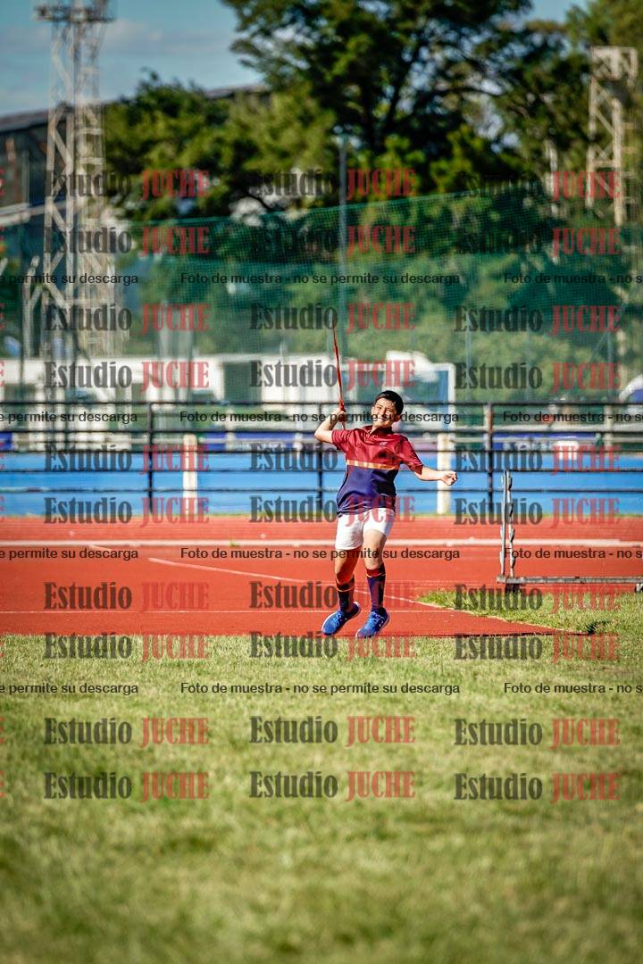 Fotos del lanzamiento de jabalina de mujeres y varones  - U14