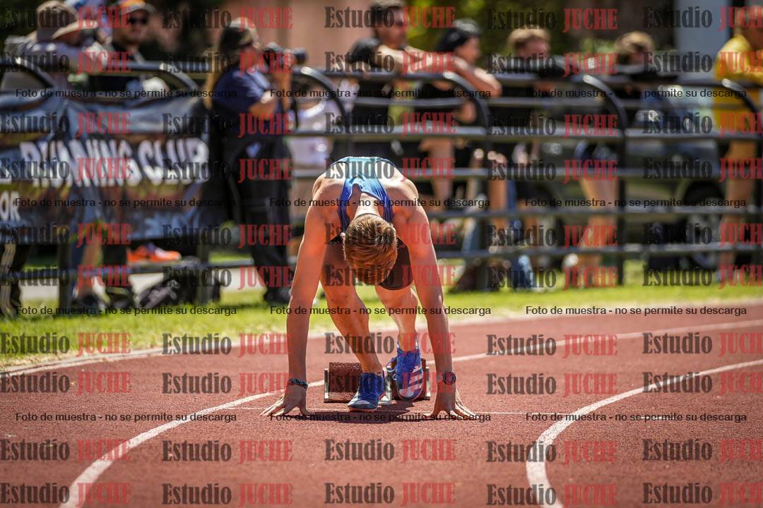 Fotos de los 400 m llanos de varones