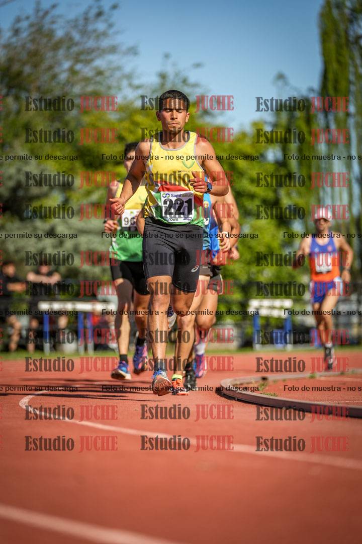 Fotos de los 5000 m llanos de varones