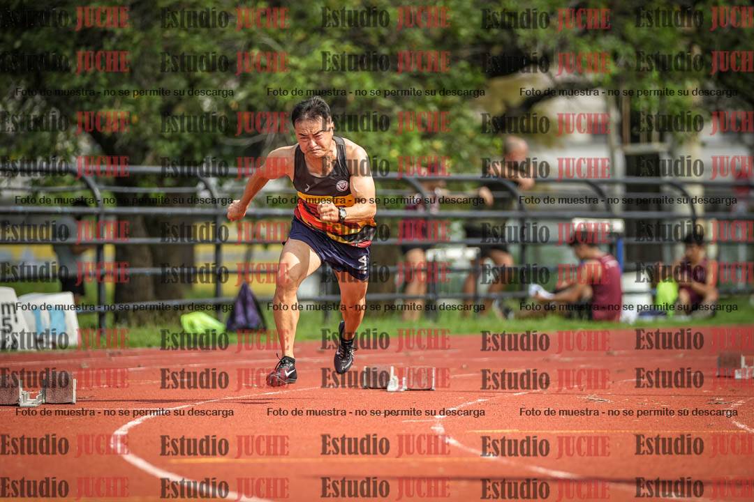 Fotos de los 200 m llanos de varones
