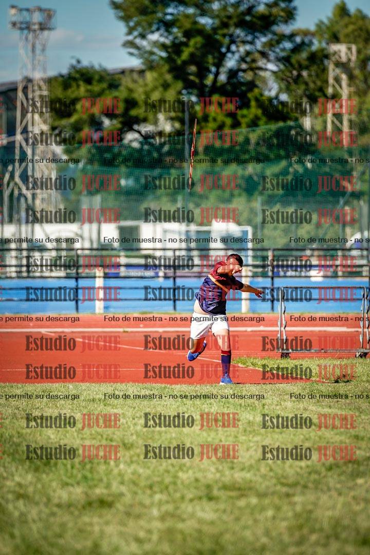 Fotos del lanzamiento de jabalina de mujeres y varones  - U14