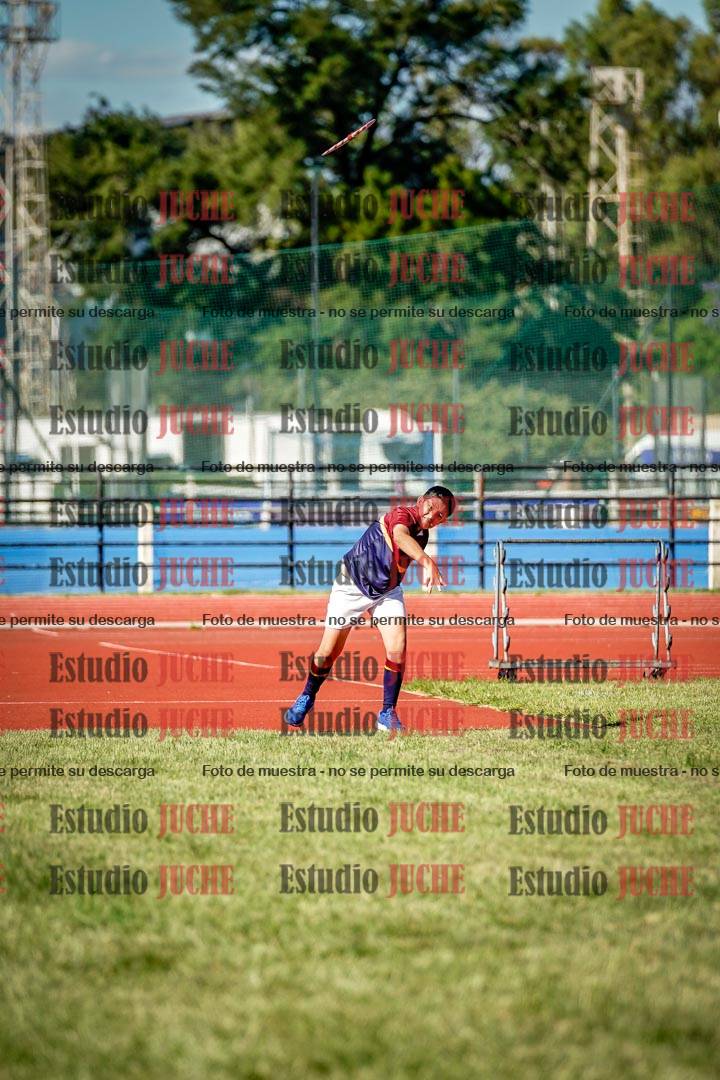 Fotos del lanzamiento de jabalina de mujeres y varones  - U14