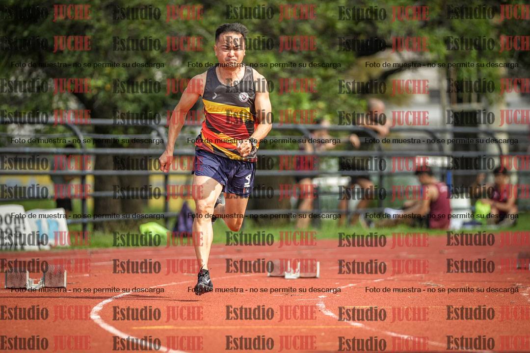 Fotos de los 200 m llanos de varones
