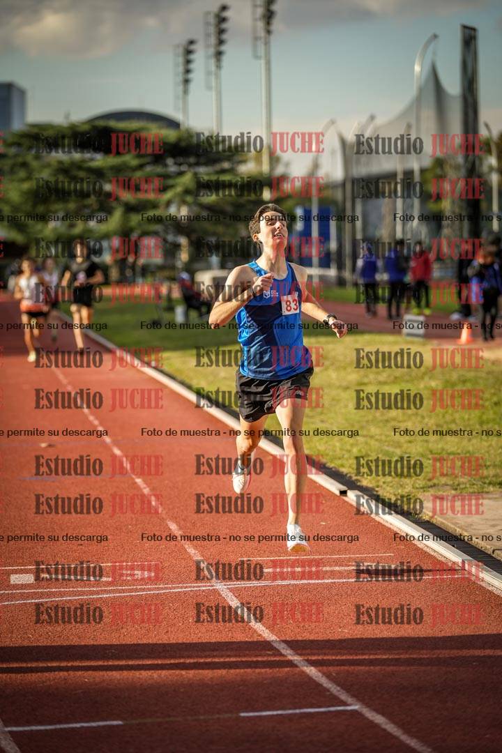 Fotos de los 1500 m llanos de varones