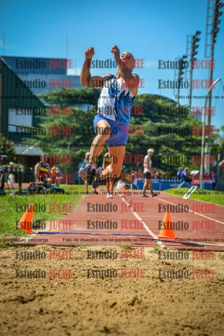 Fotos del salto en largo de varones - decatlón 2