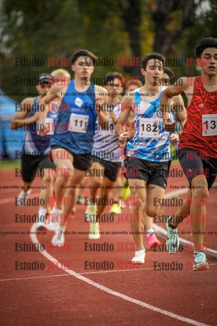 Fotos de los 1500 m llanos de varones