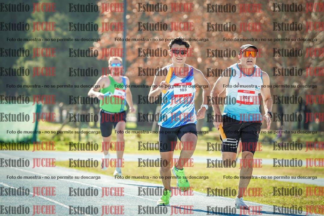 Fotos durante los relevos