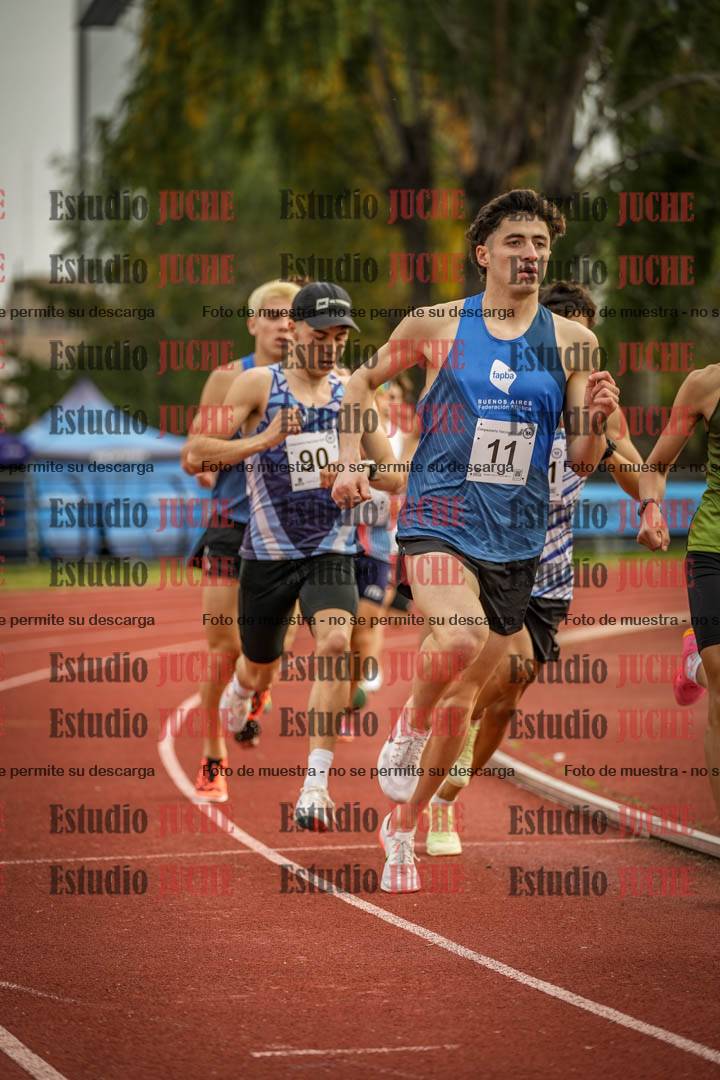 Fotos de los 1500 m llanos de varones