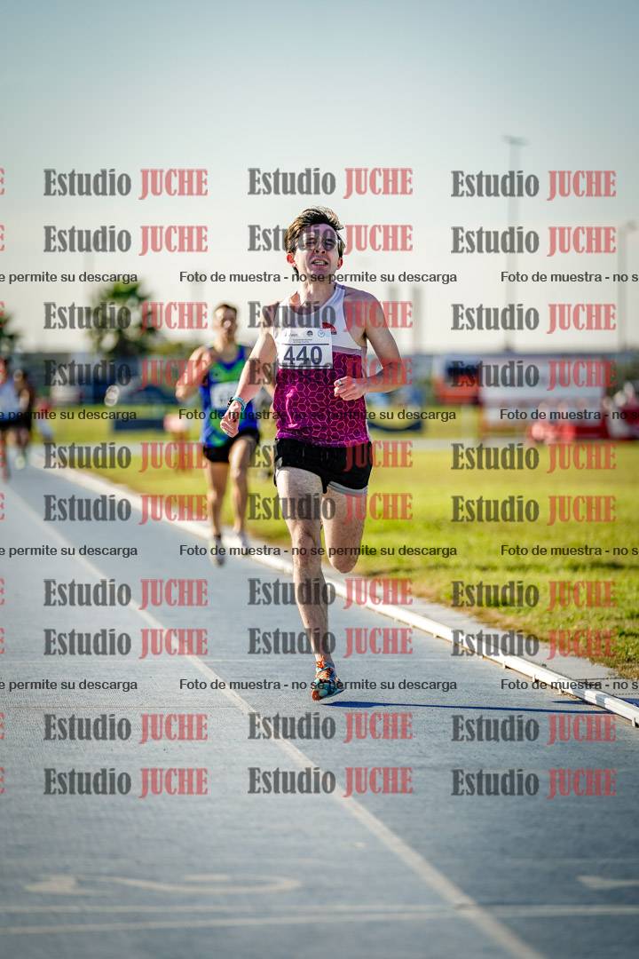 Fotos de los 1500 m llanos de varones