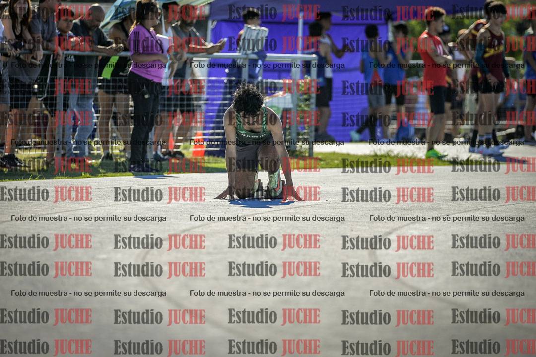 Fotos de los 400 m llanos de varones