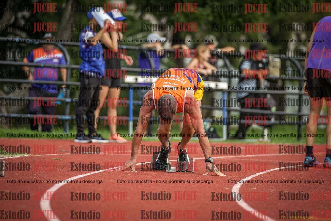 Fotos de los 200 m llanos de varones