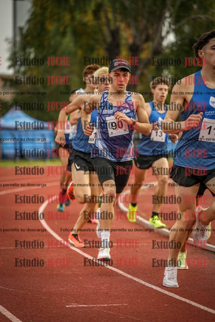 Fotos de los 1500 m llanos de varones