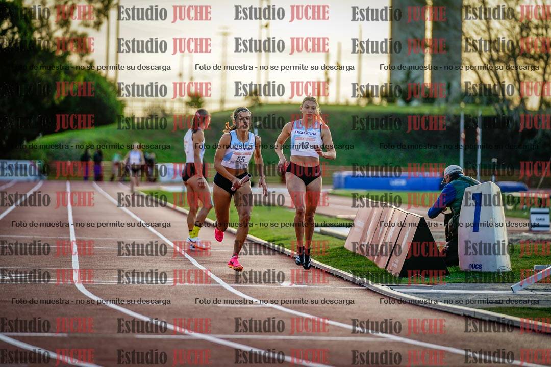 Fotos de los relevos 4x400 m de mujeres