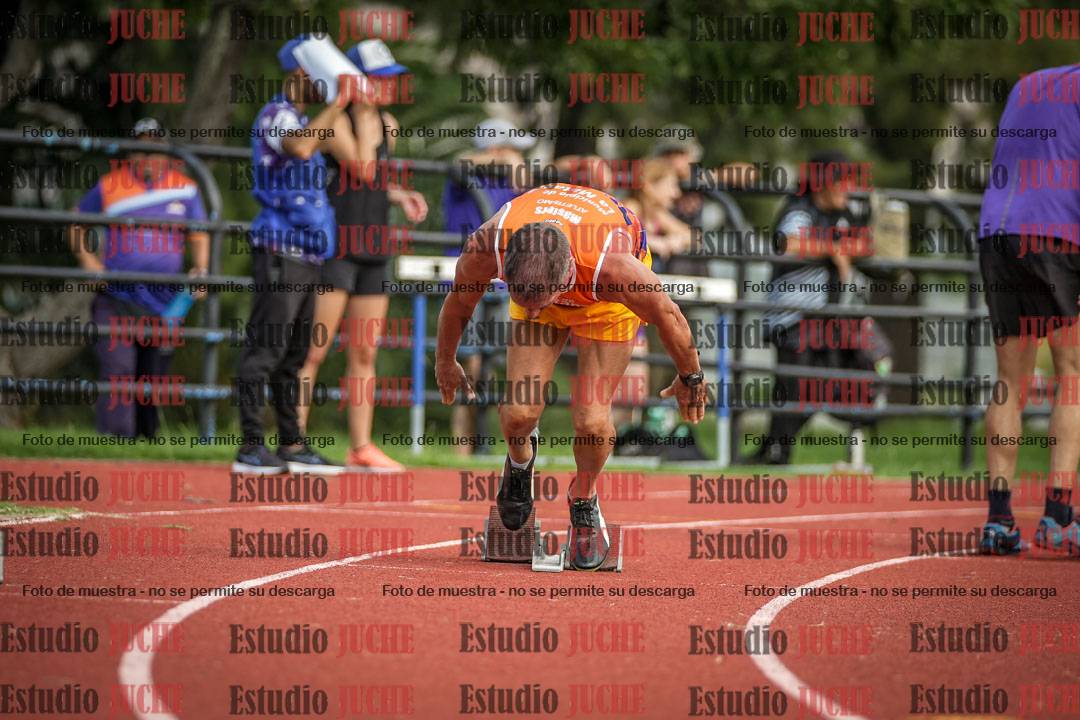 Fotos de los 200 m llanos de varones