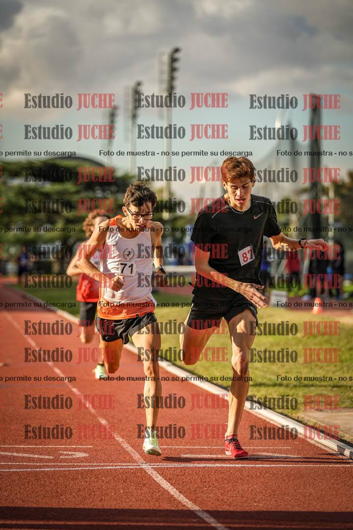 Fotos de los 1500 m llanos de varones
