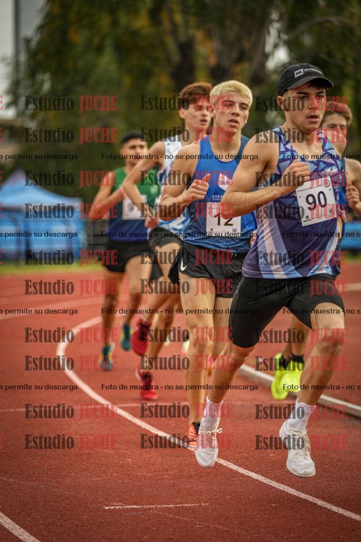 Fotos de los 1500 m llanos de varones