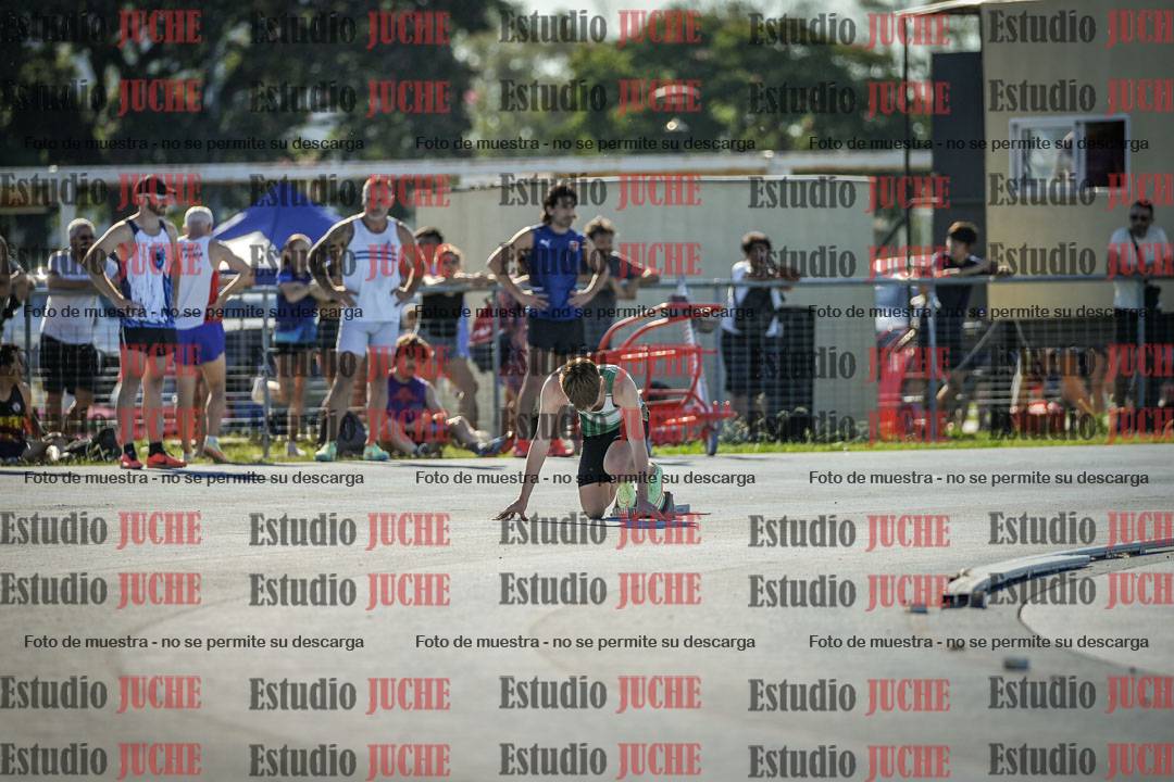 Fotos de los 400 m llanos de varones