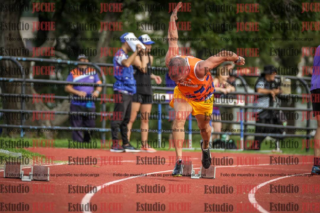 Fotos de los 200 m llanos de varones