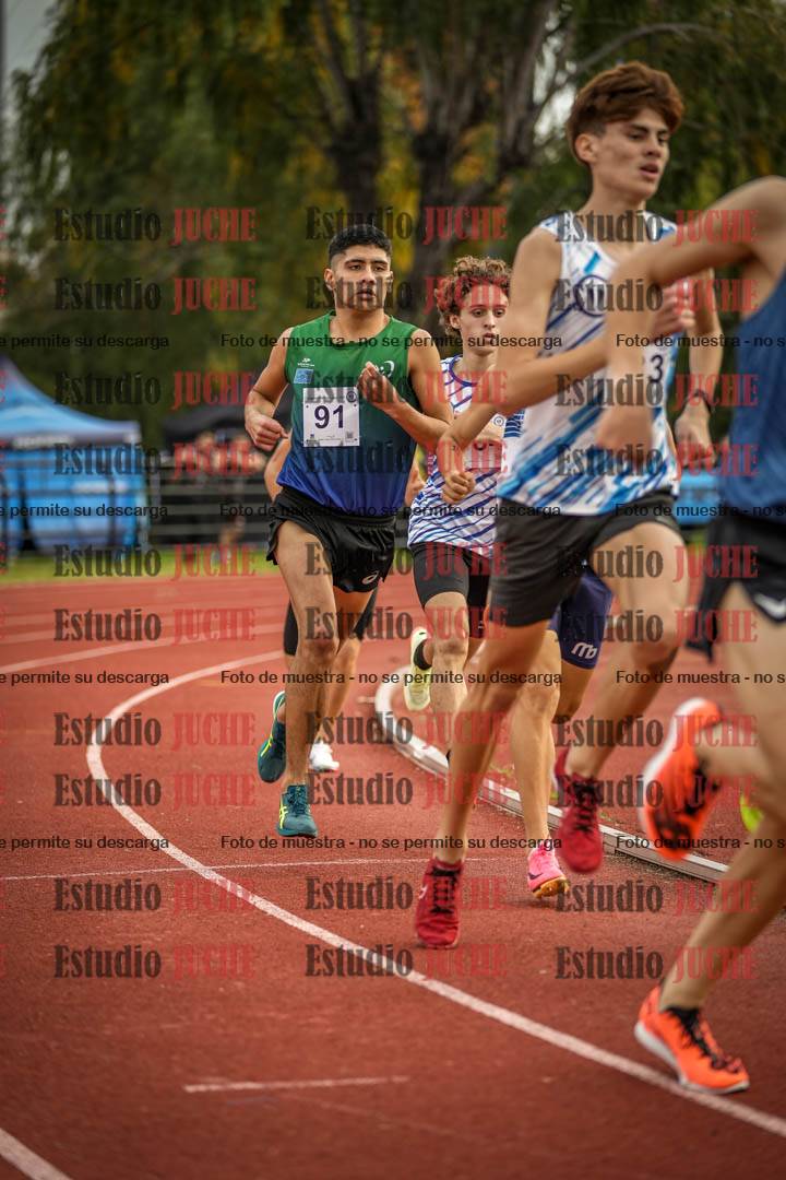 Fotos de los 1500 m llanos de varones